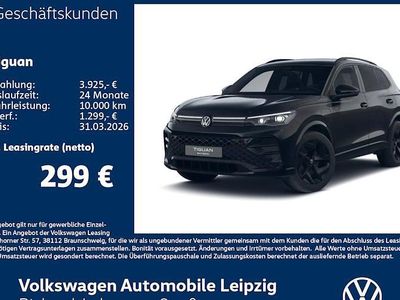 Schwarz Neu 2025 VW Tiguan R-line SUV | 66.990 €