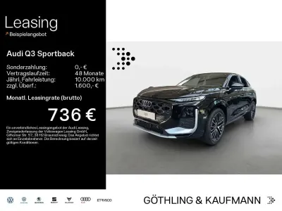 Neu Audi Q3 265 PS (194 kW) 2026 Mythosschwarz metallic SUV