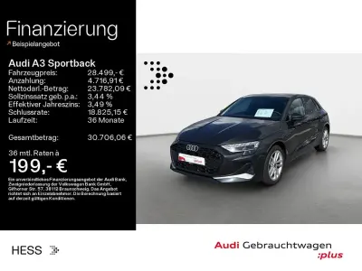 Second-hand Audi A3 Advanced Plus 150 CP (110 kW) 2025 Gri Berlinǎ