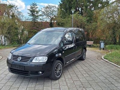 Second-hand VW Caddy Maxi 105 CP (77 kW) 2009 Negru Monovolum