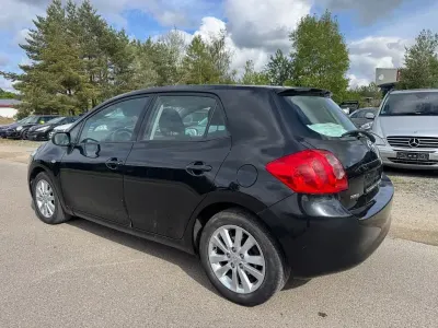 Brugt Toyota Auris Sol 126 HK (92 kW) 2007 Sort Hatchback