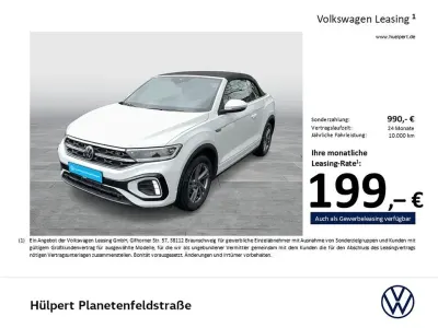 Gebraucht VW T-Roc Cabriolet R-line 150 PS (110 kW) 2025 Weiß Cabrio