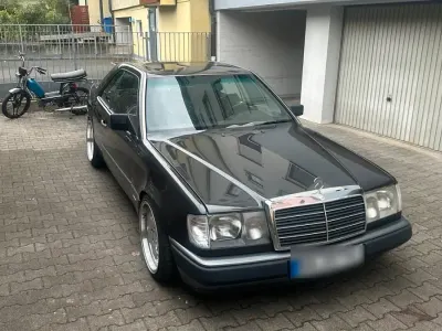 Brugt Mercedes E230 132 HK (97 kW) 1988 Sort Coupe