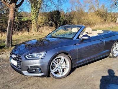 Gebraucht Audi A5 Cabriolet Design 252 PS (185 kW) 2018 Grau Cabrio