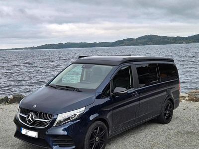 Blau Gebraucht 2022 Mercedes V300 Marco Polo Van / Kleinbus | 71.900 € (Etwas zu teuer)
