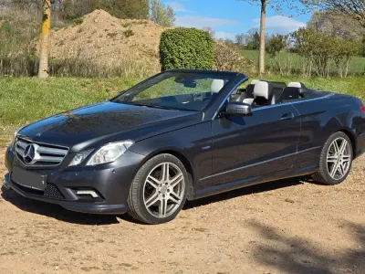 Usata Mercedes E350 Edition 231 CV (169 kW) 2011 Grigio Cabrio