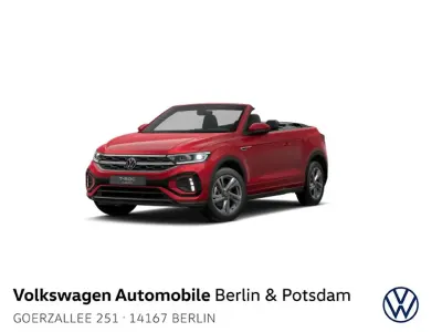 Gebraucht VW T-Roc Cabriolet R-line 150 PS (110 kW) 2025 Kings red metallic/schwarz Cabrio