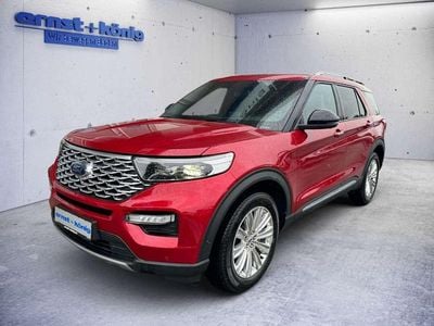 Gebraucht Ford Explorer Hybrid Platinum 457 PS (336 kW) 2024 Rot SUV