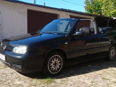 Gebraucht VW Golf Cabriolet Karmann 101 PS (74 kW) 2000 Schwarz Cabrio