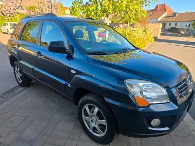 Begagnad Kia Sportage Active 150 HK (110 kW) 2009 Blå SUV
