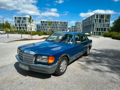 Gebraucht Mercedes 300 188 PS (138 kW) 1986 Blau Limousine