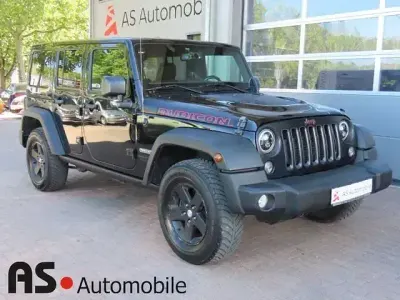 Gebraucht Jeep Wrangler Unlimited Rubicon 200 PS (147 kW) 2018 Schwarz SUV