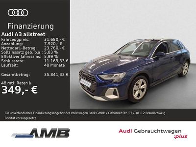 Begagnad Audi A3 Ambiente 150 HK (110 kW) 2025 Blå Sedan