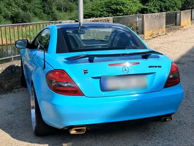 Gebraucht Mercedes SLK200 184 PS (135 kW) 2010 Schwarz Cabrio