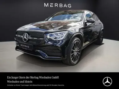 Gebraucht Mercedes GLC300 AMG 245 PS (180 kW) 2022 Schwarz Coupé