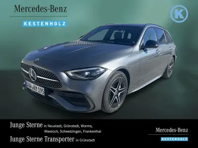 Gebraucht Mercedes C220 AMG 197 PS (144 kW) 2026 Lack selenitgrau Kombi