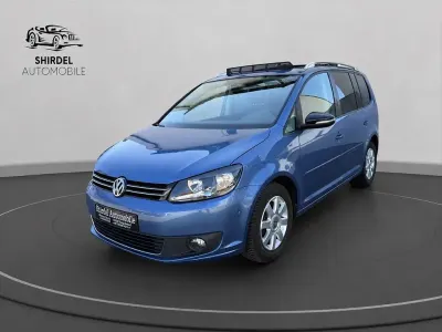 Gebraucht VW Touran Style 140 PS (102 kW) 2011 Blau Van / Kleinbus
