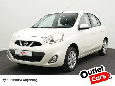 Gebraucht Nissan Micra Acenta 80 PS (58 kW) 2017 White pearl Kleinwagen
