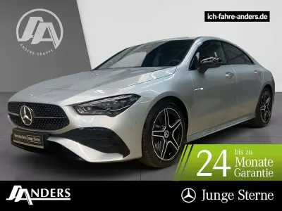 Brugt Mercedes CLA200 AMG 163 HK (119 kW) 2025 Sølv Coupe