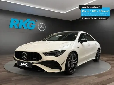 Używany Mercedes CLA35 AMG AMG 306 KM (225 kW) 2025 Biały Sedan/Limuzyna