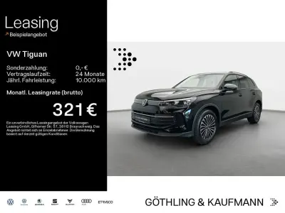 Gebraucht VW Tiguan Goal 150 PS (110 kW) 2025 Grenadillschwarz metallic SUV