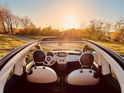 Usata Fiat 500C Lounge 69 CV (50 kW) 2019 Bianco Cabrio