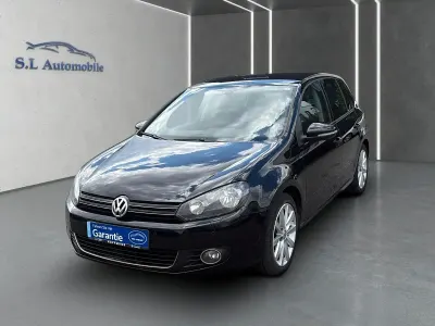 Używany VW Golf V Highline 122 KM (89 kW) 2008 Czarny Hatchback