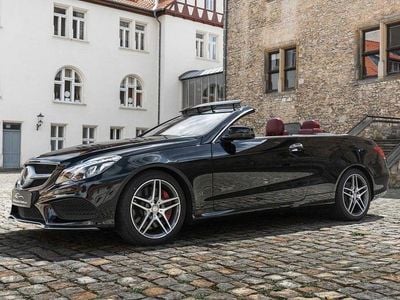 Gebraucht Mercedes E550 AMG line 408 PS (300 kW) 2014 Schwarz Cabrio
