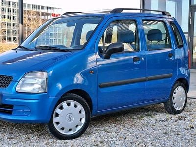 Gebraucht Opel Agila 75 PS (55 kW) 2001 Blau Van / Kleinbus