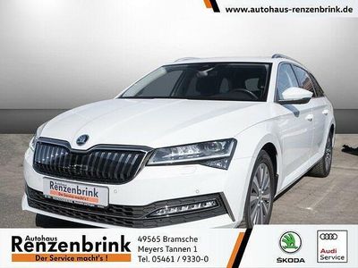 Gebraucht Skoda Superb Style 218 PS (160 kW) 2021 Moonweiss metallic (metallic) Kombi