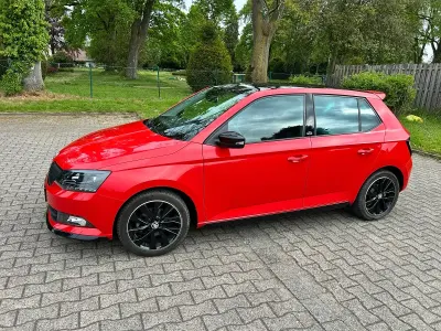 Brugt Skoda Fabia Monte Carlo 90 HK (66 kW) 2016 Rød Hatchback