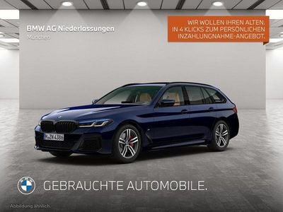 Gebraucht BMW 540 Sport Line 333 PS (244 kW) 2023 Blau Kombi