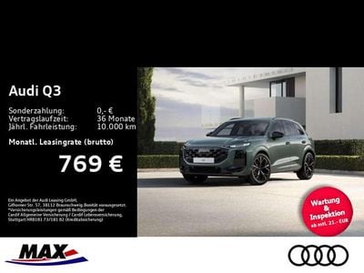Neu Audi Q3 S-Line 272 PS (200 kW) 2025 Grün SUV