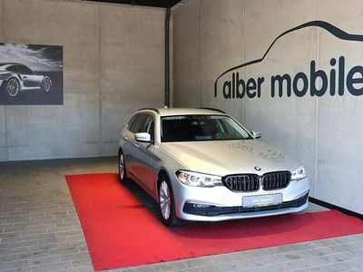 Begagnad BMW 520 Sport Line 190 HK (139 kW) 2019 Silver Kombi