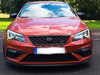 Usata Seat Leon ST 4Drive 300 CV (220 kW) 2019 Rosso Station wagon