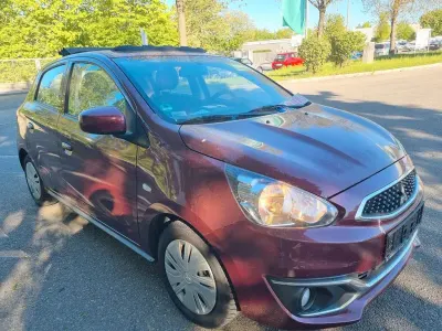 Brugt Mitsubishi Space Star Edition 71 HK (52 kW) 2018 Rød Hatchback