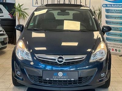 Gebraucht Opel Corsa 101 PS (74 kW) 2012 Blau Kleinwagen