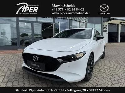 Brugt Mazda 3 Homura-Line 140 HK (102 kW) 2025 Hvid Sedan