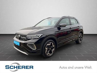 Gebraucht VW T-Cross R-line 150 PS (110 kW) 2022 Deep black perleffekt (metallic) SUV