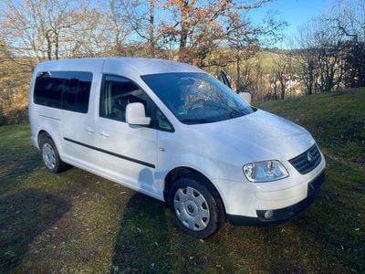 Gebraucht VW Caddy Maxi 109 PS (80 kW) 2010 Weiß Van / Kleinbus