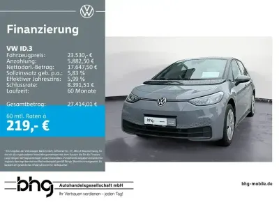 Gebraucht VW ID.3 Pro Performance 150 kW (204 PS) 2023 Grau Kleinwagen