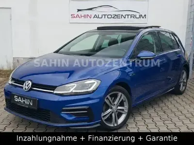 Brugt VW Golf VII R-line 150 HK (110 kW) 2017 Blå Hatchback