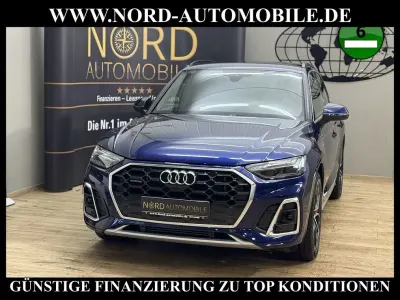 Gebraucht Audi Q5 S-Line 299 PS (219 kW) 2023 Navarrablau metallic (metallic) SUV