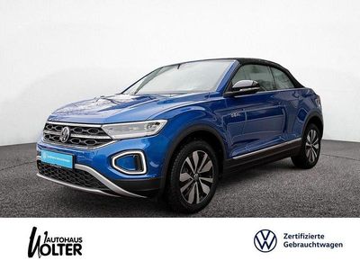Gebraucht VW T-Roc Cabriolet Goal 150 PS (110 kW) 2025 Ravennablau Cabrio