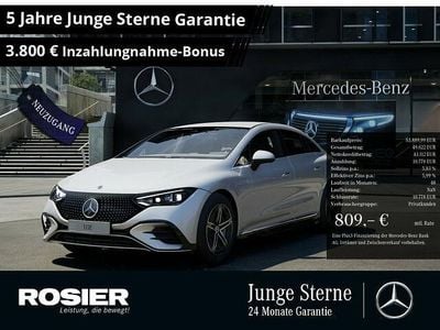 Gebraucht Mercedes EQE350 Premium 214 kW (292 PS) 2024 Silber / hightechsilber (metallic) Limousine