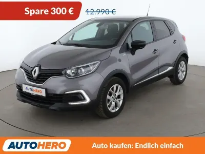 Gebraucht Renault Captur LIMITED 131 PS (96 kW) 2019 Grau SUV