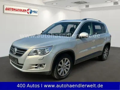 Second-hand VW Tiguan Sportline 140 CP (102 kW) 2008 Argintiu SUV