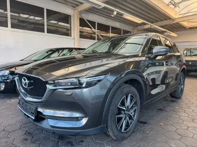 Gebraucht Mazda CX-5 Exclusive-Line 150 PS (110 kW) 2018 Grau SUV
