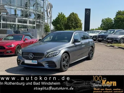Gebraucht Mercedes C200 AMG 184 PS (135 kW) 2018 Grau Limousine