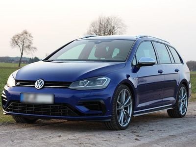 Second-hand VW Golf VII R 380 CP (279 kW) 2017 Albastru Break